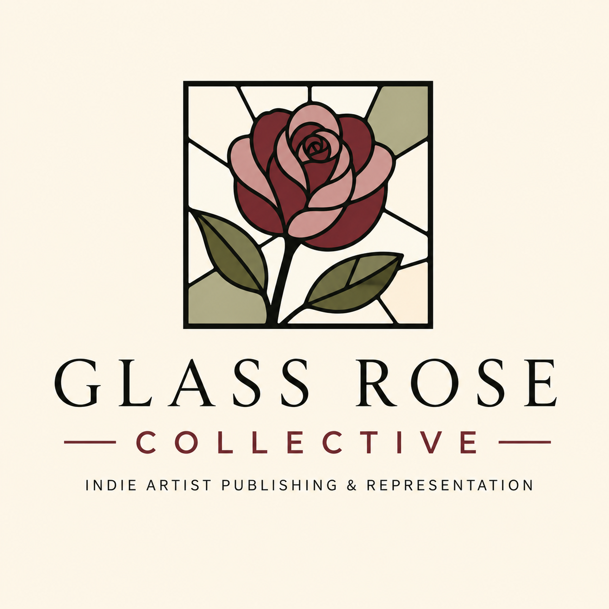 Glass and Thorns branding